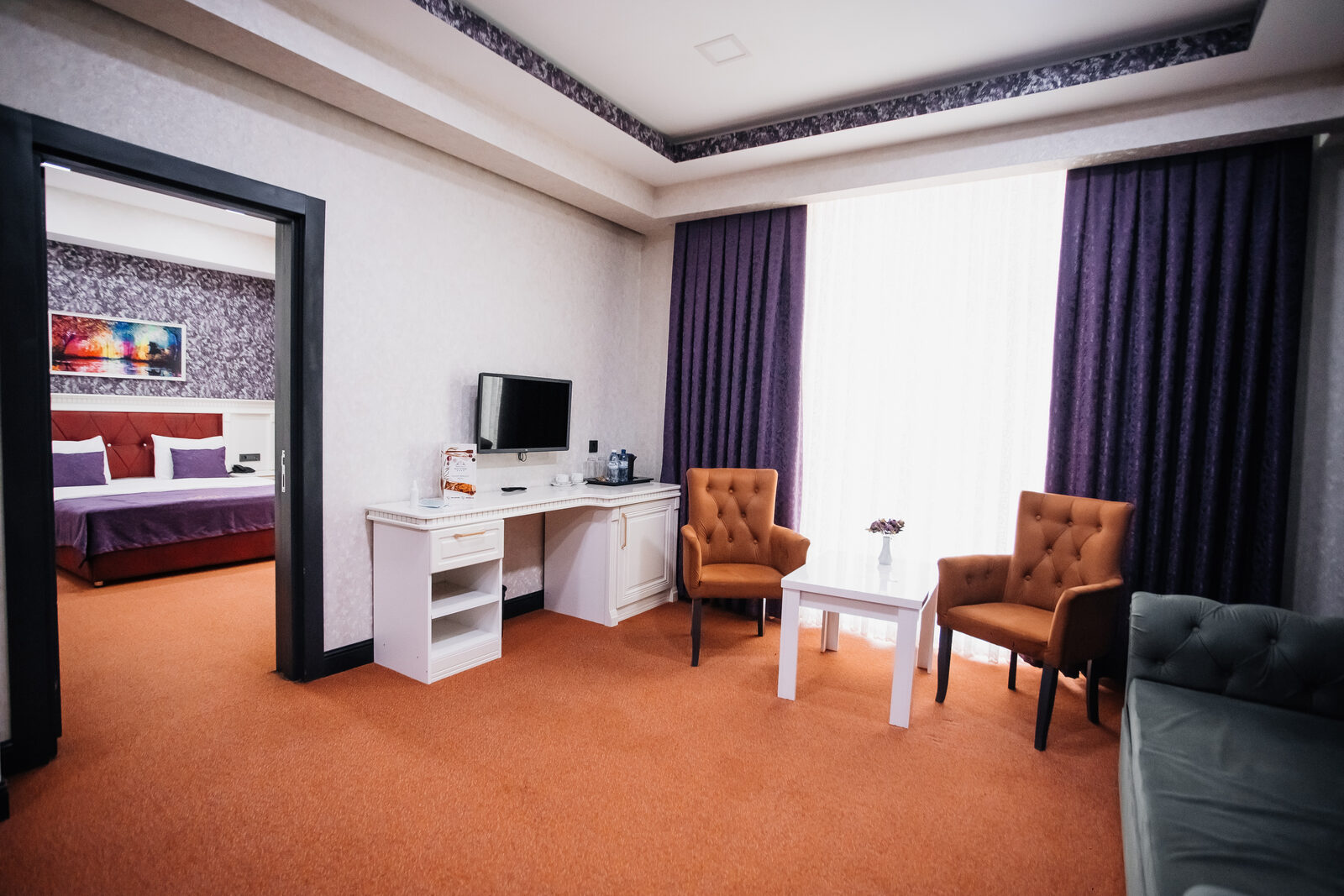 Junior Suite — qonaq və yataq otağı